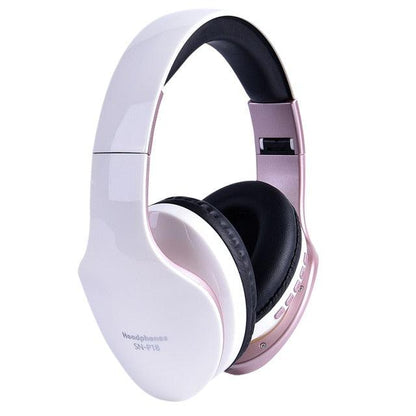New Wireless Headphones - Bluetooth Headset Foldable Stereo Headphone Gaming Earphones With Microphone (AH2)(RS8)