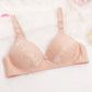 New Trending Women Sexy Lace Bra - No Trace - Solid Color - No Steel Ring Bra - Nursing High Gathered Comfort Underwear (2U27)