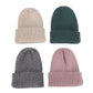 New Solid Color Wool Cotton Beanie - Striped Women innocent Winter Warm Hat (WH7)(F87)
