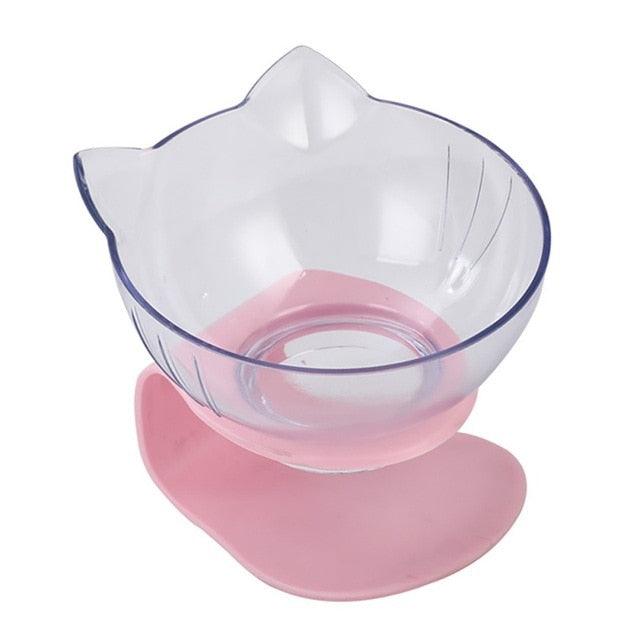 Non-slip Cat Bowls - Double Bowls With Raised Stand Pet Food And Water Bowls For Cats Dogs Feeders (2U71)