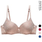 Great Women's Large Size Bra - Solid Color - Deep V Sexy Lingerie Bow Tie Single Bra (TSB2)(F27)
