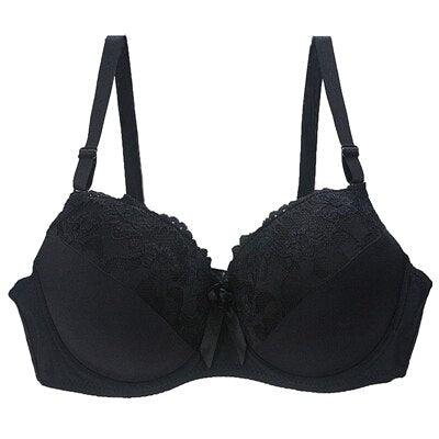 Beautiful Women's Sexy Underwear Bra - Lace Plus Size Bras - Push Up Lingerie 34 36 38 40 42 44 46 Brassiere (TSB2)(F27)