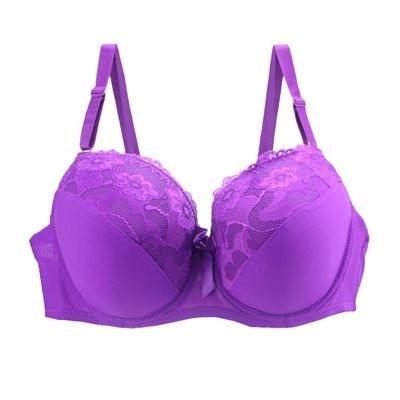 Beautiful Women's Sexy Underwear Bra - Lace Plus Size Bras - Push Up Lingerie 34 36 38 40 42 44 46 Brassiere (TSB2)(F27)