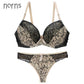 Amazing Women Underwear Set - Plus Size Lingerie Set - Push Up Female Underwear (TSB4)