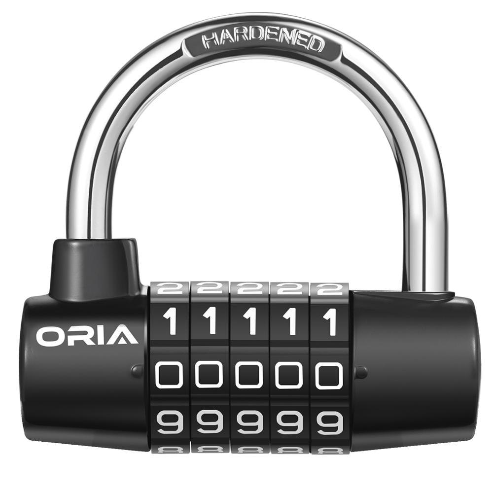 5 Button Code Lock 5 Digit Combination Lock Code Number - Security Drawer Cabinet Padlock ...