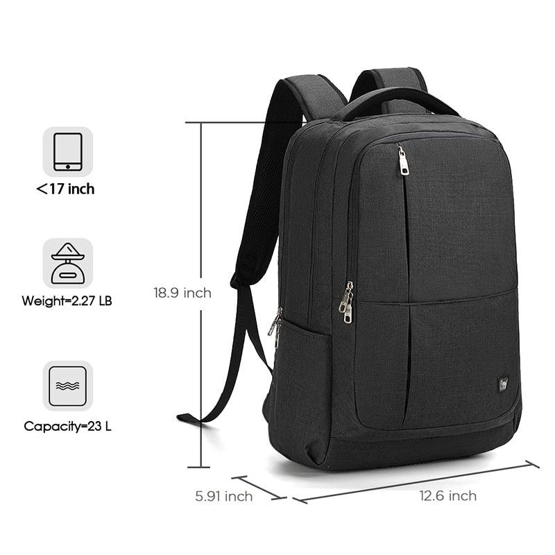 17 Inch Laptop Backpack With USB Charging - Men's Backpacks - Large Capacity Business Daypack (3MA1)