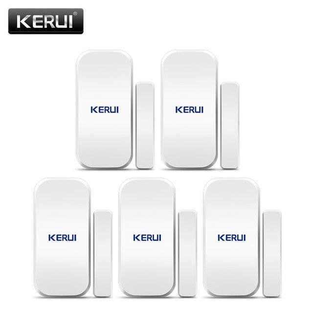 Original KERUI D025 433MHz Wireless Window Door Magnet Sensor Detector For Home Wireless Alarm System (MC8)