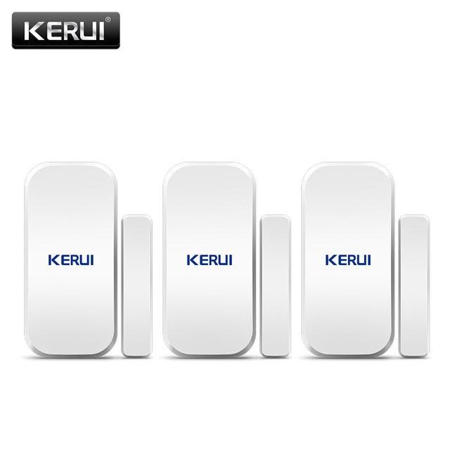 Original KERUI D025 433MHz Wireless Window Door Magnet Sensor Detector For Home Wireless Alarm System (MC8)