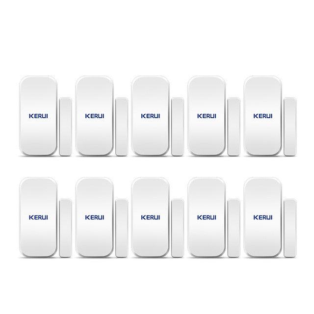 Original KERUI D025 433MHz Wireless Window Door Magnet Sensor Detector For Home Wireless Alarm System (MC8)