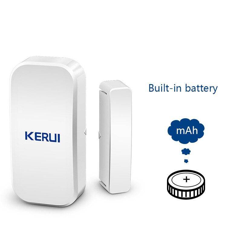 Original KERUI D025 433MHz Wireless Window Door Magnet Sensor Detector For Home Wireless Alarm System (MC8)