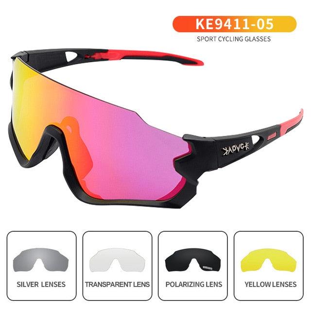 Outdoor Photochromic Cycling Glasses - Motorcycle Sunglasses UV400 (MA6)