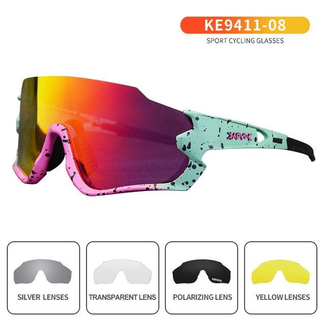Outdoor Photochromic Cycling Glasses - Motorcycle Sunglasses UV400 (MA6)