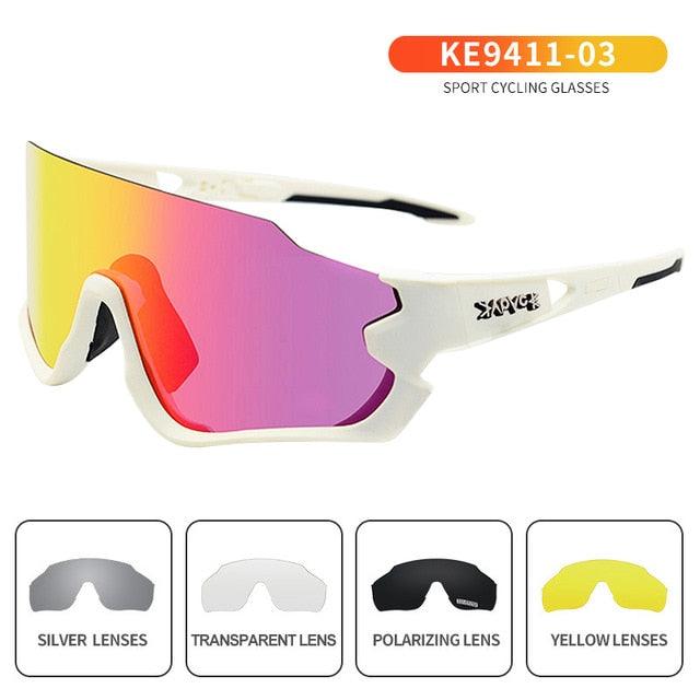 Outdoor Photochromic Cycling Glasses - Motorcycle Sunglasses UV400 (MA6)
