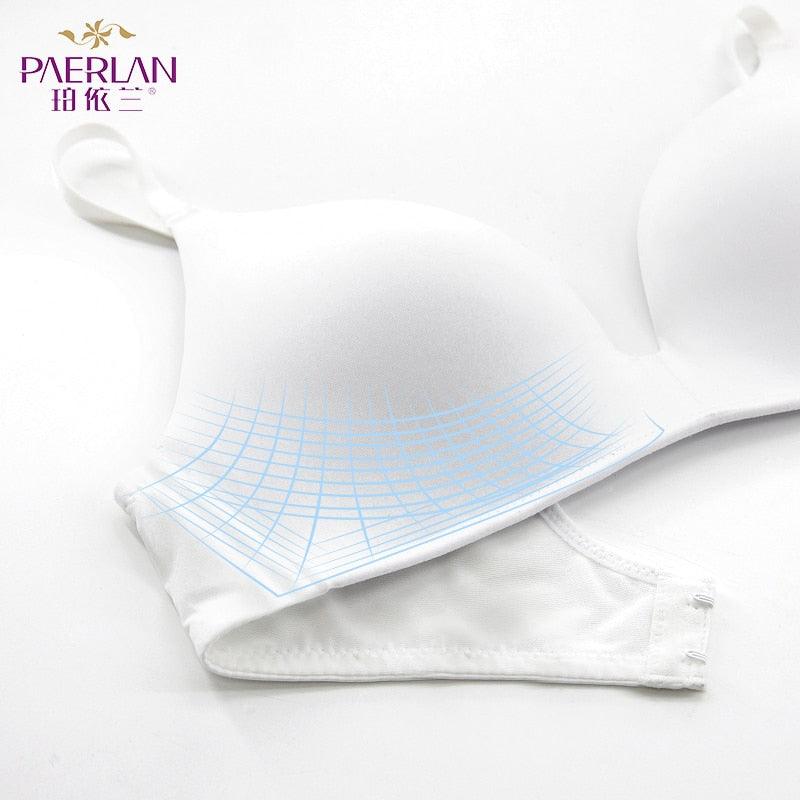 Gorgeous Push Up Sexy Thin Three Quarters 3/4 Cup Bra - Comfortable Seamless Solid Women Underwear (TSB3)