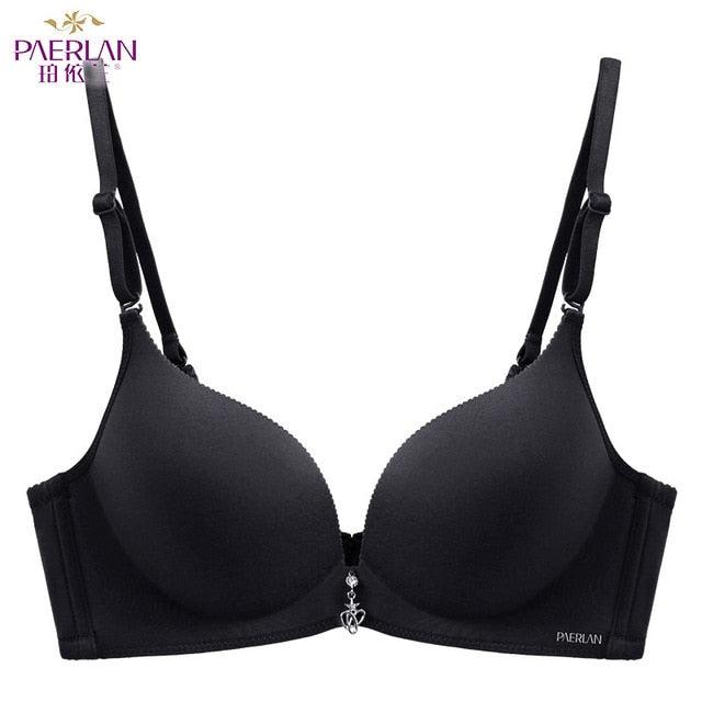 Amazing Seamless Wireless Sexy Bra - Push Up - Solid Color - A Piece Of buttons Solid Women's Underwear - 3/4 Cup (TSB3)(TSB2)