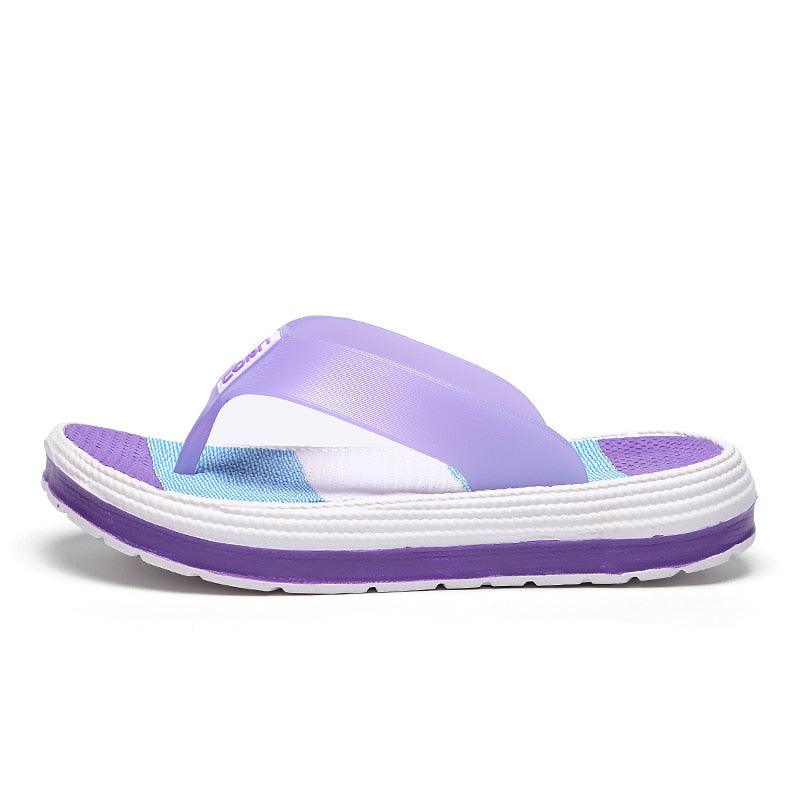 Cute Summer Slippers - Women Casual Massage Durable Flip Flops - Beach Sandals (SS4)