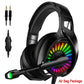 PS4 Gaming Headphones 4D Stereo RGB Marquee Earphones Headset with Microphone for New Xbox One/Laptop/Computer Tablet Gamer (AH)(F49)