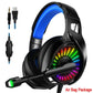 PS4 Gaming Headphones 4D Stereo RGB Marquee Earphones Headset with Microphone for New Xbox One/Laptop/Computer Tablet Gamer (AH)(F49)