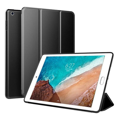 PU leather Soft silicone protective case for xiaomi miPad 4 Tri-fold Magnetic For mipad 4 8 inch Smart Cover A(TLC3)(F47)