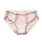Women Pure Color Panties - Waist Plus Fat Underwear - Hip Cotton Women's Underwear (2U28)