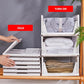 Partition rack of layered wardrobe organizer wardrobe Storage rack drawer type folding cabinet Stackable clothes organizer (1U67)(AK9)(F67)