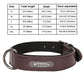 Personalized Dogs Collars - Engraved Name Dog Collar for Large Small Dogs Puppy Custom Dog Name Collars (1W1)(F70)