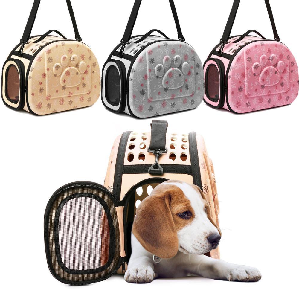 Pet Bag - Outdoor Portable Pet Breathable Shoulder Bag - Folding Travel Shoulder Bag Cats Dogs (D79)(5LT1)