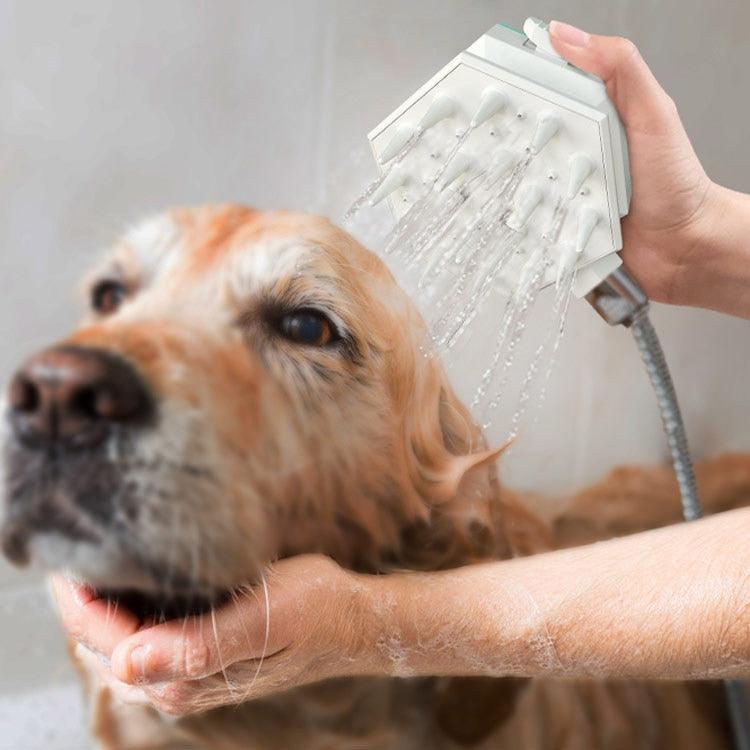 Pet Bath Sprayer - Handheld Massage Shampoo Shower Nozzle Comb Pet Grooming Bathing Tools (1U72)