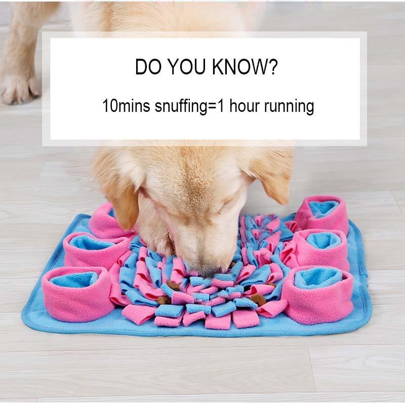 Snuffle Mat Interactive Dog Puzzle Toys - Game Feeder Slow Feeding Pet- Sniffing Mat Training Play Mat (6W3)