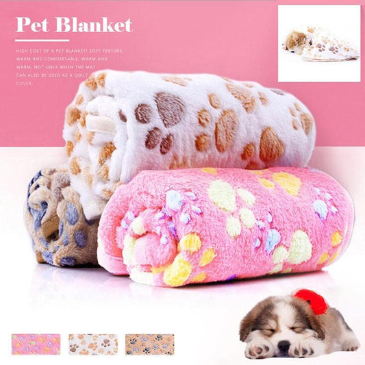 Pet Cat Paw Claw Dog Towel Rug - Pet Mat - Dog Bed Winter Warm Cat Dog Blanket puppy Towel Blanket (D74)(10W3)(6W3)