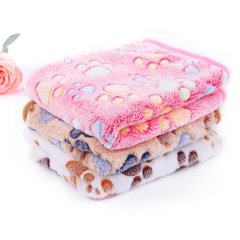 Pet Cat Paw Claw Dog Towel Rug - Pet Mat - Dog Bed Winter Warm Cat Dog Blanket puppy Towel Blanket (D74)(10W3)(6W3)
