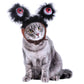 Pet Dog Cats Headdresses For Christmas Halloween Pet Cat Headgear Santa Headwear Hats (2U75)