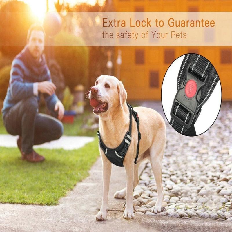 Pet Dog Harness Adjustable Soft Breathable Vest Harness For Small Medium Dogs Puppy Collar (3U70)