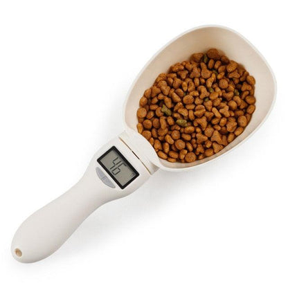 Pet Measuring Spoon - Food Measure Spoons Cup Precise Dog Cat Food Detachable Kitchen Tools Scooper - Digital Scale (D71)(8W1)