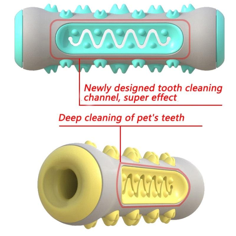 Pet Molar Stick Dog Toothbrush Toy Bone Shape Dog Chew Toys - Chewer Tooth Cleaning Playing Toys (D73)(7W2)