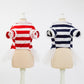 Pet Stripes Skirt Fashion Puppy Dog Princess Dress - Small and Medium Dogs Simple Dress Suit (2U69)