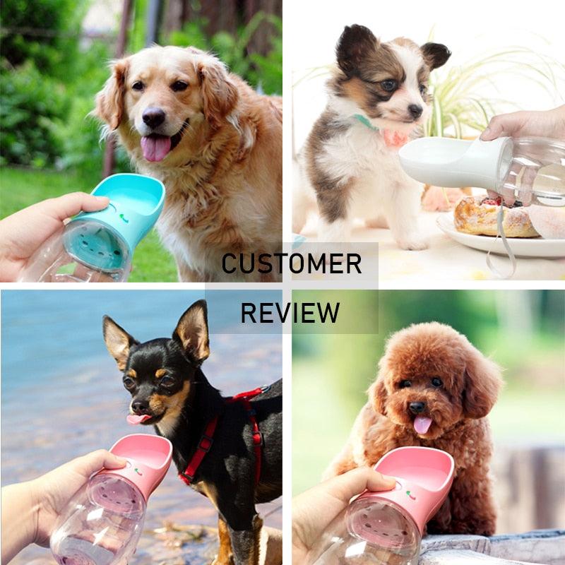 Pet Water Dispenser - Pet Portable Water Bottle Travel Puppy Cat Dog Bowl Drinking Cup (6W1)(8W1)