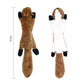 Pet Supplies Dog Simulation Animal Skin Toy 45cm Pet Sounding Plush Toy (F73)(9W2)(8W2)