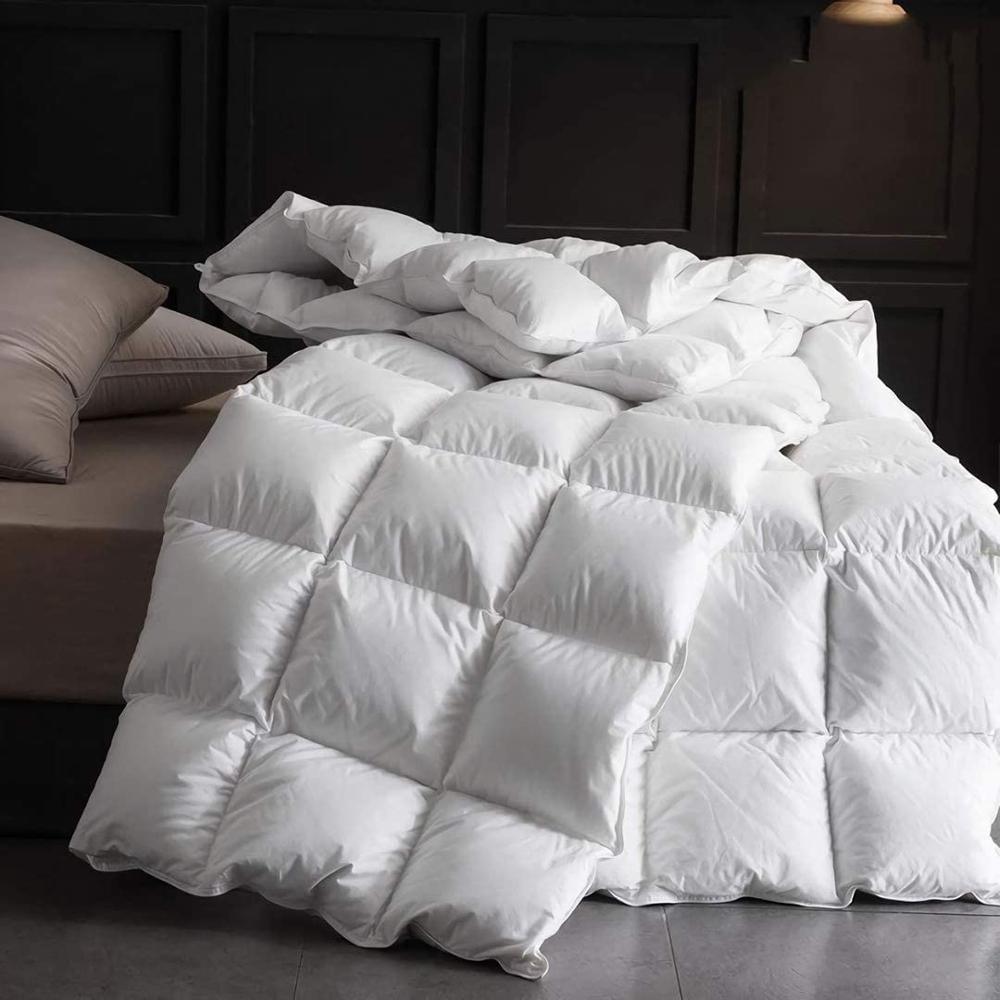 Goose Down Filler Winter Quilt/Comforter/Duvet/Blanket 100% Cotton Shell Twin Full Queen King Top Quality (7BM)(1U63)