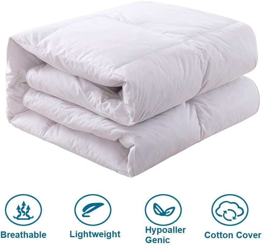 Goose Down Spring/Autumn Quilt/Comforter/Duvet/Blanket 100% Cotton Shell Twin Full Queen King Top (7BM)(1U63)