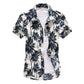 Great Hawaiian Beach Short Sleeve Shirt - Men Summer Fashion Print Tropical Shirt (TM1)(F8)