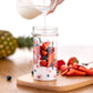 Electric Kitchen Juicer Mixer - Portable food processor charging using quick juicing cut off power (H8)(F59)