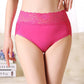 Plus Size Panties - Women Sexy Lace Modal Comfortable Underwear - Seamless Hollow Out Breathable Briefs (TSP2)