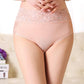 Plus Size Panties - Women Sexy Lace Modal Comfortable Underwear - Seamless Hollow Out Breathable Briefs (TSP2)