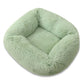 Plush Dog Bed House - Soft Round Dog Winter Pet Cushion Mats For Small Dogs Cats Pet (1U74)