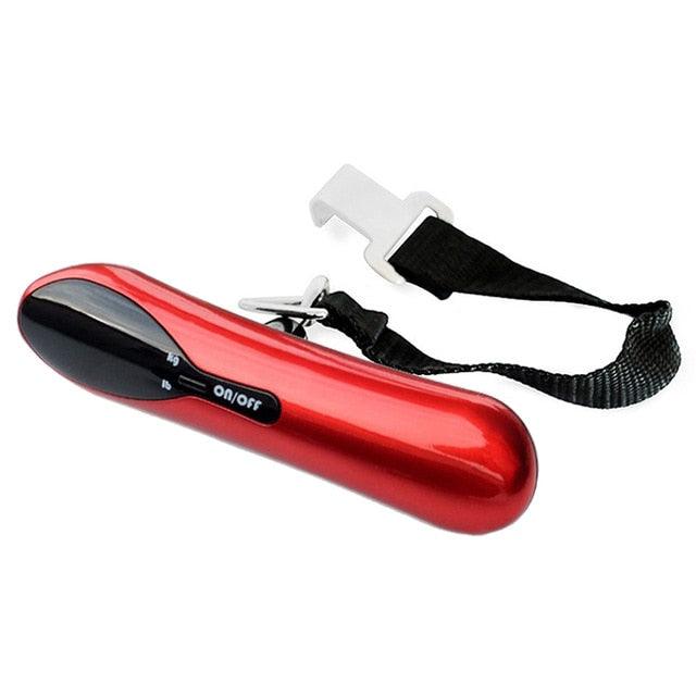 Portable 50kg/110lb Electronic hand held luggage scale - Hanging Scales Weight Balance Travel suitcase (D79)(LT6)