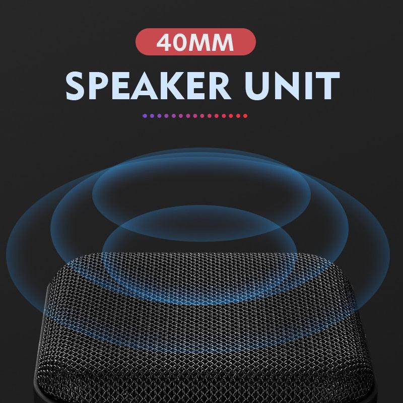 Portable Bluetooth Speaker Mini Wireless Loudspeaker Sound System 3D Stereo Music Surround Outdoor Speaker Support FM TFCard (HA)(F57)