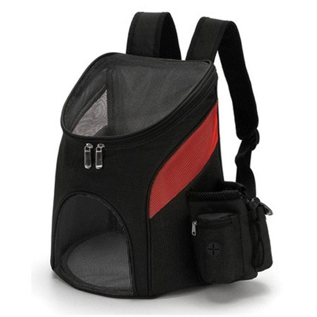 Portable Dog Bag - Breathable Mesh Dog Cat Carrier Outdoor - Travel Zipper Soft Shoulder Bags (2U106)