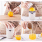 Portable Manual Fruit Juicer Cup Orange Tangerine Citrus Lemon Squeezer 100% Original Juice (D59)(H8)