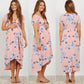 Floral Long Maxi Maternity Gown Photography Photo Shoot Dresses - Pregnancy Summer Beach Sundress (Z7)(Z9)(2Z1)(4Z1)(6Z1)(7Z1)